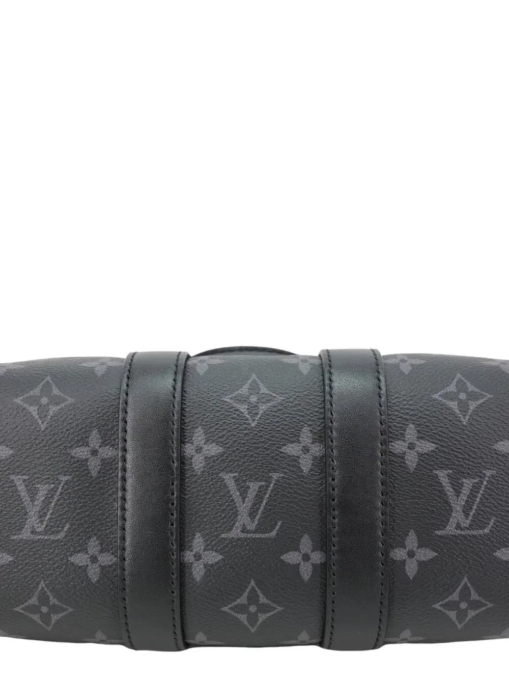Louis Vuitton Keepall 25 Bandouliere Monogram Eclipse Reverse Canvas Crossbody
